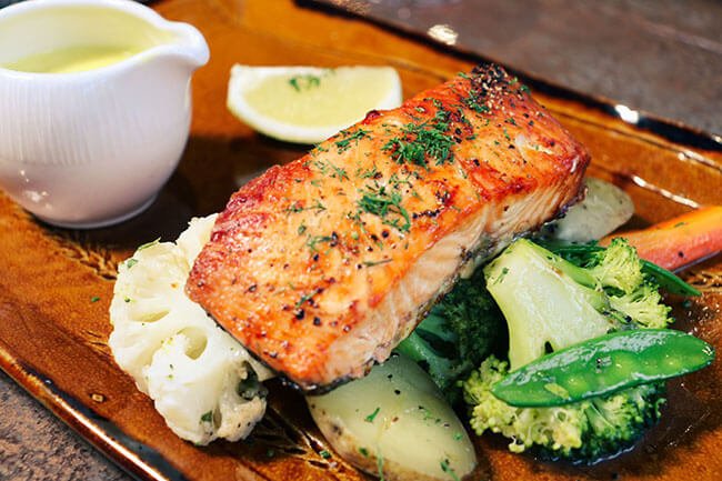 Salmon fillet